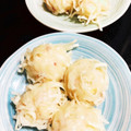 ミッキーこむぎ's cooksnap of when they made 楽々焼売☆混ぜて皮を乗せるだけ.