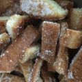 がけのうえのポニョ's cooksnap of when they made 食パンの耳で！揚げずに簡単手作りラスク.
