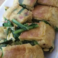 AiYuKE's cooksnap of when they made 卵焼き☆ほうれん草と桜エビ巻き.