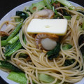 あゆみ0118's cooksnap of when they made ベビーホタテとほうれん草の和風パスタ.