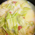 えみちょりん♪'s cooksnap of when they made 白菜とウインナーのスープ生クリーム仕立て.