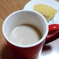 ＊なぁ＊'s cooksnap of when they made ほうじ茶豆乳ラテ簡単バージョン.
