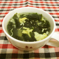 龍青空ママ's cooksnap of when they made 【 ワカメとかき玉の中華スープ♪ 】.