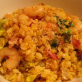 なつこくまさん's cooksnap of when they made 和風♔レタスとエビのチャーハン.
