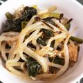 そらいろ猫's cooksnap of when they made 小松菜ともやしの塩こんおかか和え.