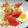 きどん's cooksnap of when they made 再現！ザクザク食感のチキンラーメンサラダ.