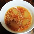 もものkitchen's cooksnap of when they made 冬瓜と鶏ひき肉のあんかけ煮物.