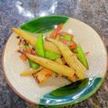 なーニャ's cooksnap of when they made ✿バター醤油 アスパラとヤングコーン✿.