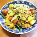 よしゴンクス's cooksnap of when they made 簡単◎じゃがいもとひき肉のカレー炒め.