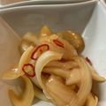 ちーちゃん2511☆'s cooksnap of when they made 新たまねぎの醤油漬け.