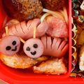 ざっくぅざっく's cooksnap of when they made ウインナーでいもむしくん❤飾り切りキャラ.