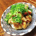 ちゃちゃまる26's cooksnap of when they made 残った鶏皮で簡単おつまみ！鶏皮ポン酢.