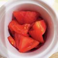 03きなこもち26's cooksnap of when they made 簡単あと一品♪子供大好きトマトの甘酢和え.