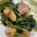 みにー2020's cooksnap of when they made 鶏とほうれん草のオニオンソテー.