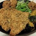 しらたまこむぎ's cooksnap of when they made 安価でお洒落☆鶏胸肉でミラノ風カツレツ♬.
