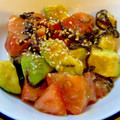 Ninazoh's cooksnap of when they made 簡単♪小鉢 アボカドとトマトの塩昆布和え.