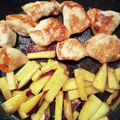 yunapi☆'s cooksnap of when they made 材料2つ簡単メイン☆鶏と薩摩芋の甘辛炒め.