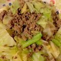 みや☆じゅん's cooksnap of when they made キャベツとひき肉のカレーチーズ炒め.