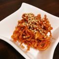 mahmican's cooksnap of when they made 綺麗になれちゃう『切り干し大根リメイク』.