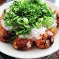 kyoka2007's cooksnap of when they made 大根おろしでさっぱり❀冷凍たこ焼き.