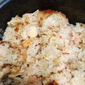 クックTOJFIZ☆'s cooksnap of when they made 鶏肉としめじの炊き込みご飯.