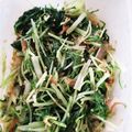 みきんこ✿'s cooksnap of when they made 水菜のごまおかか和え.