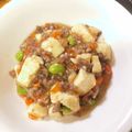 のすけマン）'s cooksnap of when they made “給食の”豆腐の中華煮.