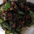 AiYuKE's cooksnap of when they made ピーマンとくるみの黒糖おかか炒め.