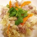 ＊amor＊'s cooksnap of when they made 豚肉と春キャベツの蒸し焼き.
