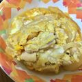 ムーヒツジ's cooksnap of when they made フライパンでほわほわ親子丼☆親子煮.