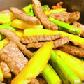 ラリラリられらん's cooksnap of when they made 牛肉とｼﾞｬｶﾞｲﾓの焼肉のﾀﾚ炒め♡.