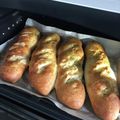 ほっほ's cooksnap of when they made ハード系♪ベーコンクリームチーズパン.