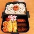 ひろ0922's cooksnap of when they made 息子の弁当！ハムのお花で華やかに♡.