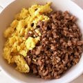 ましゅまろさんと's cooksnap of when they made 簡単美味しい2食そぼろ丼♡.