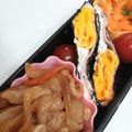 tontonmii's cooksnap of when they made お弁当に★レンチン簡単♪ハムのりたまご♡.