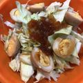 わたるんママ's cooksnap of when they made きゃべつとうずら卵のサラダ.