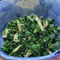 もんちとあずき's cooksnap of when they made セロリ葉っぱの生姜和え.