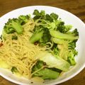 米マスター's cooksnap of when they made ブロッコリーのペペロンチーノ風焼きそば.