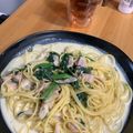 クックY54TQR☆'s cooksnap of when they made サラダチキンとしめじのクリームパスタ♡.