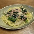ねこちょa's cooksnap of when they made ツナとキノコの和風パスタ.