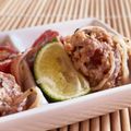 E吉☆'s cooksnap of when they made 冷凍唐揚げで、カニカマオーロラソース和え.