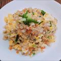 ひまわりころりん's cooksnap of when they made もち麦のシンプル炒飯.