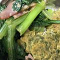 snow012's cooksnap of when they made 小松菜とベーコンのバター醤油炒め.