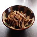 チコリママ's cooksnap of when they made あともう一品★やわらかきんぴらごぼう.