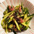 クックAZ9XR5☆'s cooksnap of when they made ❇︎オクラとキュウリの梅昆布和え❇︎.