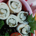 mnママ☆'s cooksnap of when they made レンジで簡単♪ささみの梅しそくるくる◎.