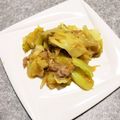 ゆーゅ☆'s cooksnap of when they made 簡単。夕食！豚こま肉とキャベツ味噌炒め.