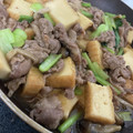 クックXEUQPZ☆'s cooksnap of when they made 簡単！豚肉と厚揚げとしめじの炒め煮.