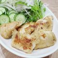 パンダ達の母です。's cooksnap of when they made ふっくら柔らかい♡鶏むね肉のオイマヨ焼き.