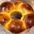 ひこぴーちゃん's cooksnap of when they made 手捏ねパン☆ふわふわ王冠ブリオッシュ★.